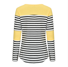 Laden Sie das Bild in den Galerie-Viewer, Lässiges langärmeliges Stillshirt