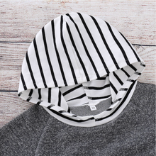 Laden Sie das Bild in den Galerie-Viewer, Baby Boy/ Girl Casual striped hoodie and pants Set