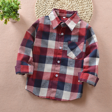Laden Sie das Bild in den Galerie-Viewer, Trendy plaid Shirt for Kid