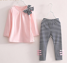 Laden Sie das Bild in den Galerie-Viewer, Stylish Long Sleeve Girl's Clothing Set