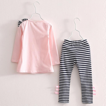 Laden Sie das Bild in den Galerie-Viewer, Stylish Long Sleeve Girl's Clothing Set