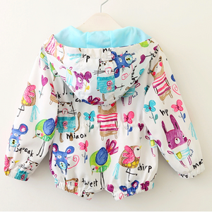Baby Girls Cartoon print jacket