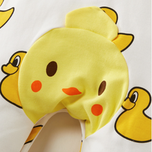 Laden Sie das Bild in den Galerie-Viewer, Baby adorable duck print jumpsuit