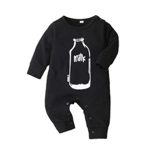 Laden Sie das Bild in den Galerie-Viewer, Baby toddler design print Jumpsuit/ romper
