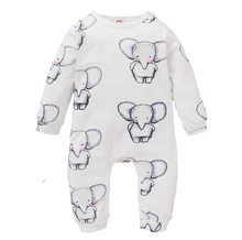 Laden Sie das Bild in den Galerie-Viewer, Baby toddler design print Jumpsuit/ romper