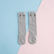 Laden Sie das Bild in den Galerie-Viewer, Lovely Cat design stockings for Baby Girl
