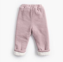 Laden Sie das Bild in den Galerie-Viewer, Warm solid pants for toddlers
