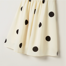Laden Sie das Bild in den Galerie-Viewer, Stylish chiffon polka dots strappy dress
