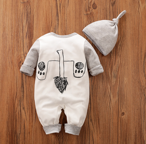 Baby toddler design print Jumpsuit/ romper