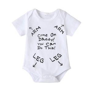 Baby toddler short sleeve romper/ jumpsuit